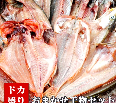 ＼ドカ盛り 海鮮バーベキュー／おまかせ干物セット